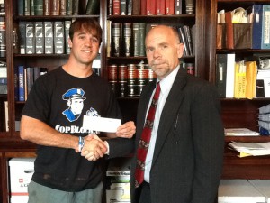 Nathan Cox & Tom Roberts after the $10,000 VCU Settlement.